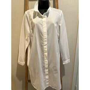 ASOS shirt dress white 6